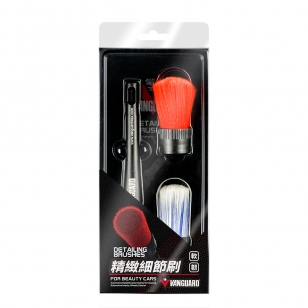 VANGUARD distinctive detailing brush - One handle with two brushes